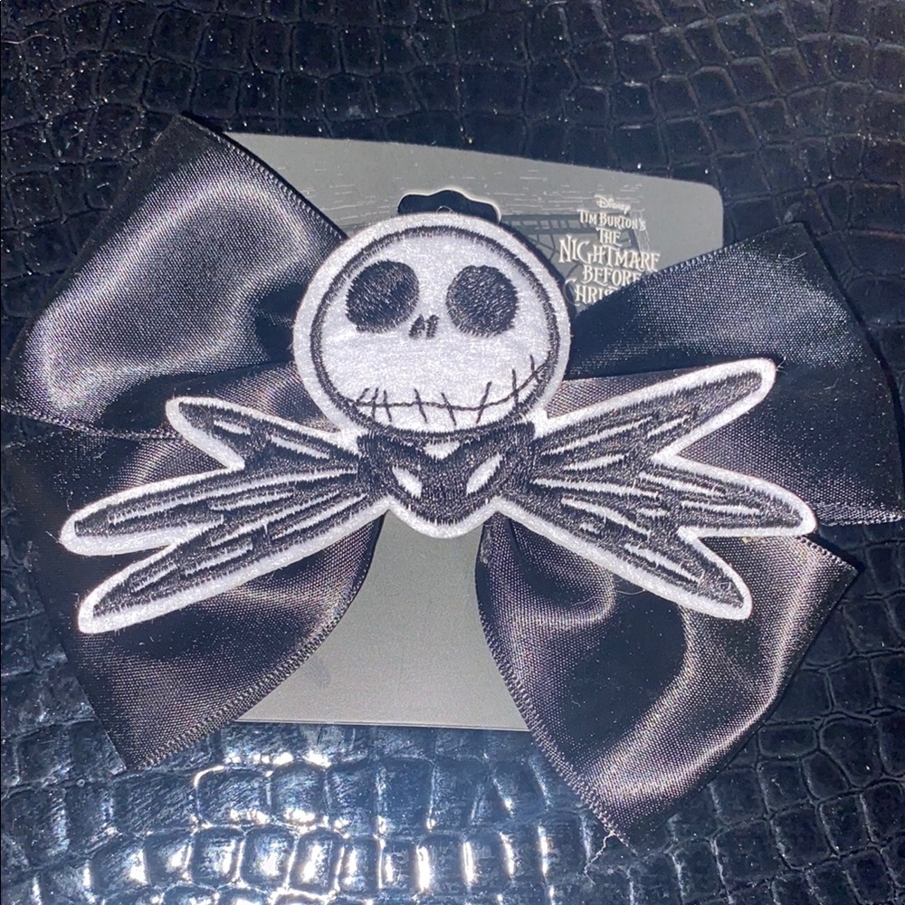 The Nightmare Before Christmas Jack Skellington Hair Bow Or Pin
